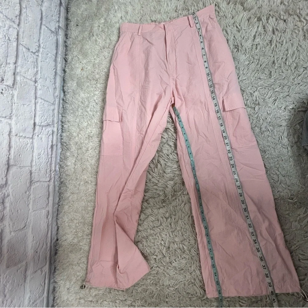 Kim and Cloth Alejandra Pink Utility Cargo Pants NWT